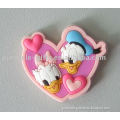 3d PVC hair clip/ hair pin